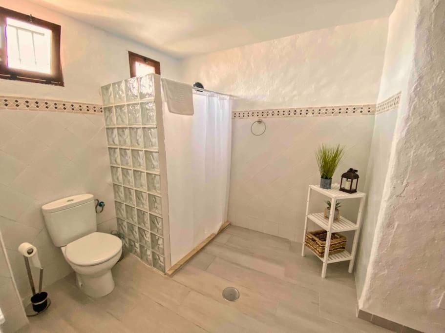 La Palmera. Casa Rural Con Piscina Privada. Benadalid エクステリア 写真