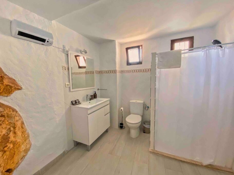 La Palmera. Casa Rural Con Piscina Privada. Benadalid エクステリア 写真