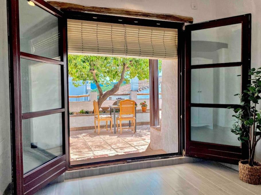 La Palmera. Casa Rural Con Piscina Privada. Benadalid エクステリア 写真