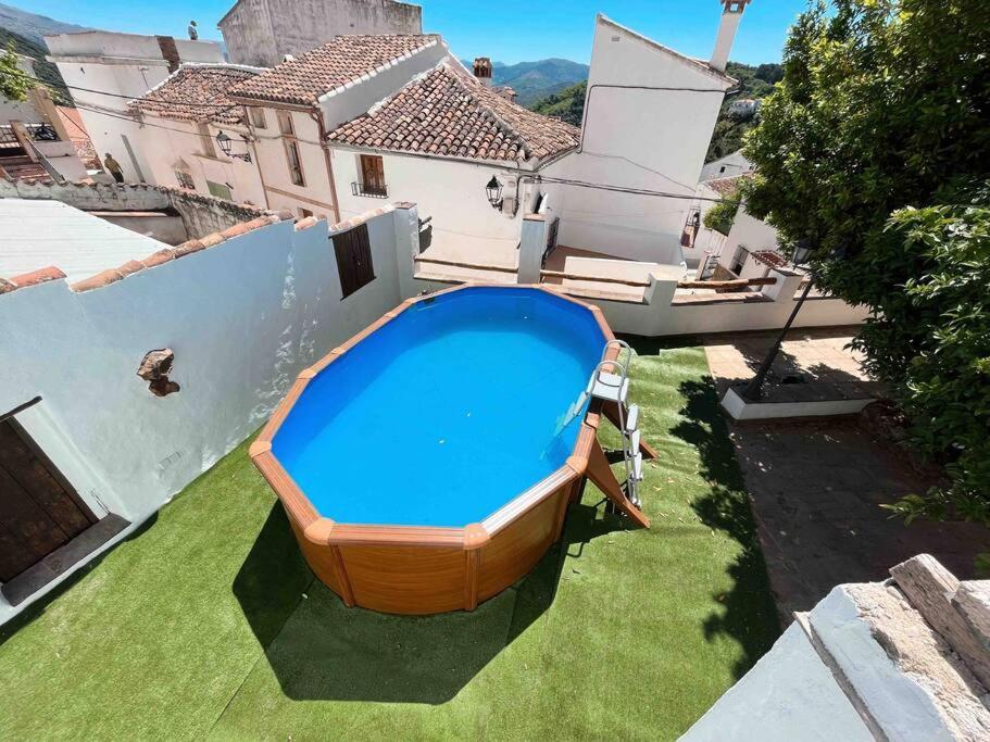 La Palmera. Casa Rural Con Piscina Privada. Benadalid エクステリア 写真