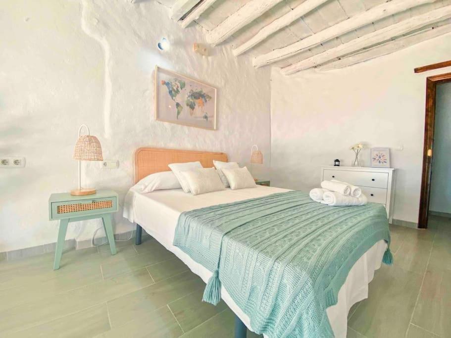 La Palmera. Casa Rural Con Piscina Privada. Benadalid エクステリア 写真