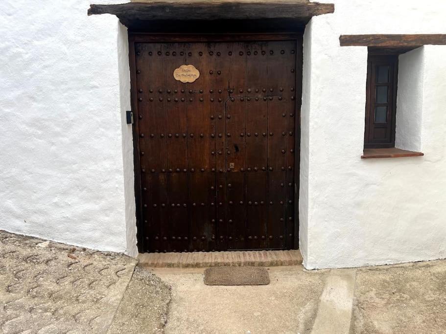 La Palmera. Casa Rural Con Piscina Privada. Benadalid エクステリア 写真