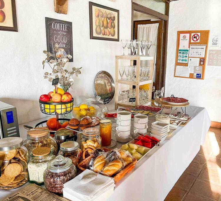 La Palmera. Casa Rural Con Piscina Privada. Benadalid エクステリア 写真