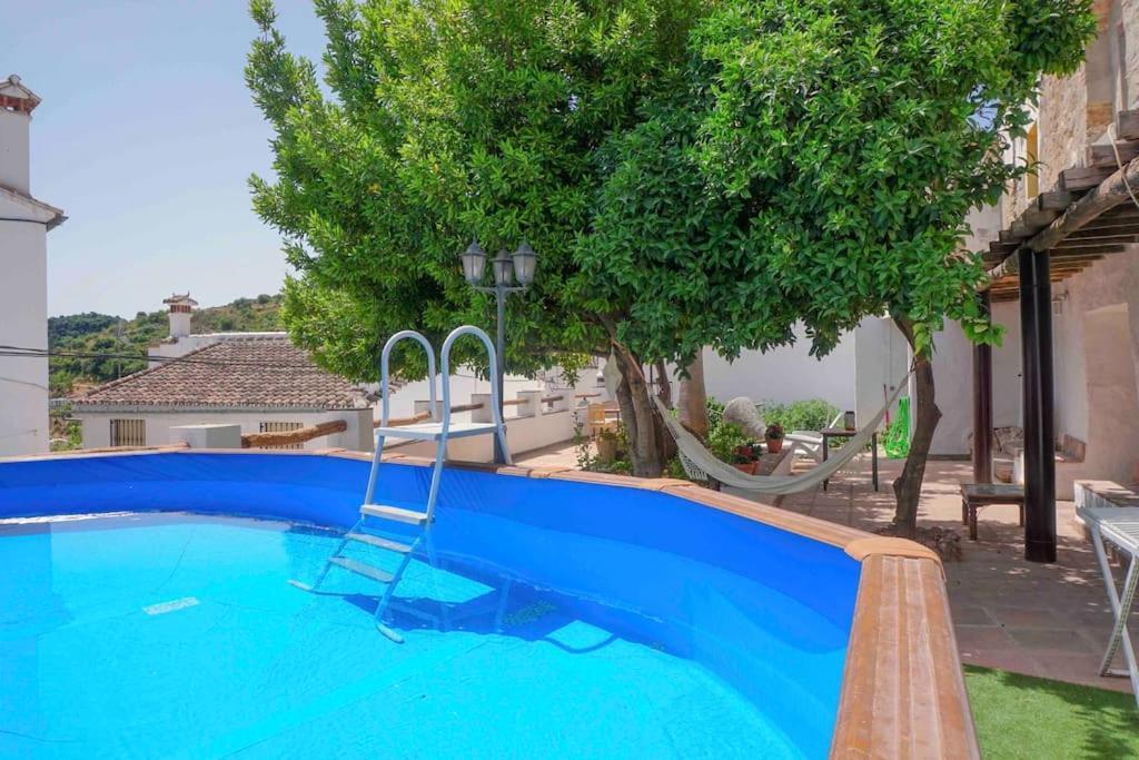 La Palmera. Casa Rural Con Piscina Privada. Benadalid エクステリア 写真