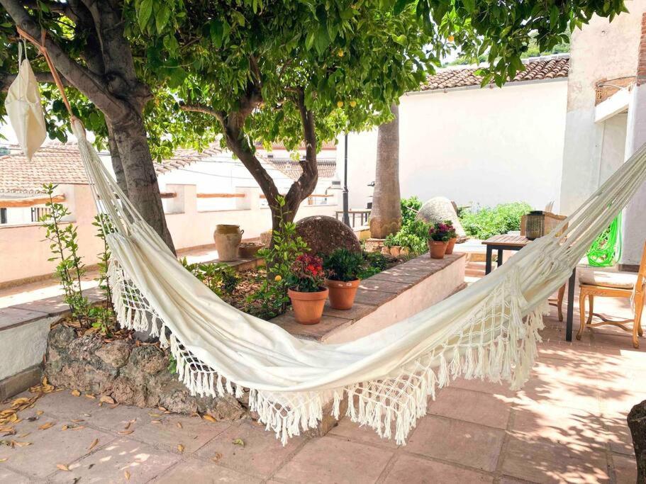 La Palmera. Casa Rural Con Piscina Privada. Benadalid エクステリア 写真
